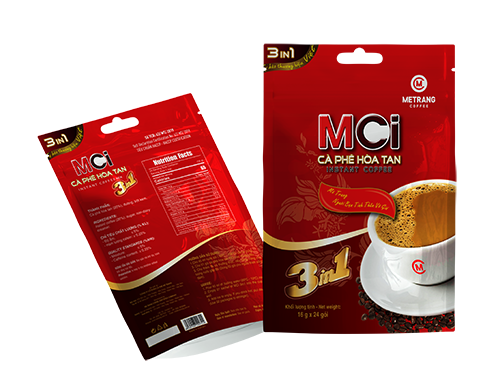 Cà phê sữa hòa tan 3in1 - túi 24 gói - Metrang Coffee - Công Ty Cổ Phần Cà Phê Mê Trang